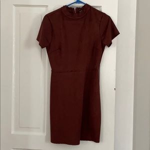 Suede Dress